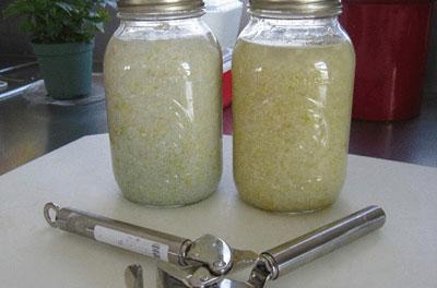 Готовая чесночная настойка