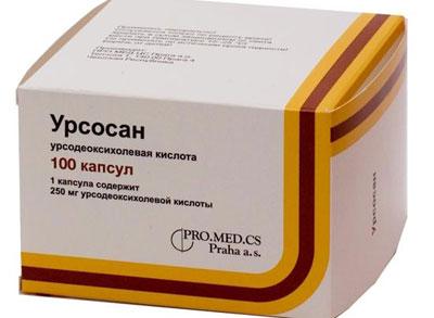 Препарат Урсосан