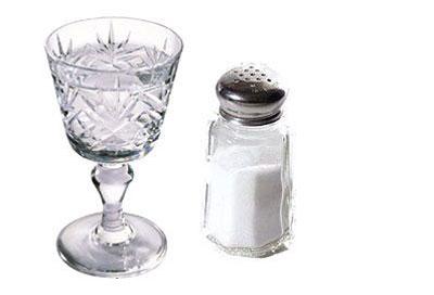 Водка и соль