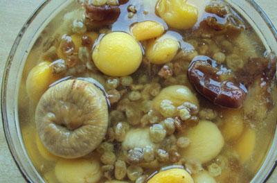 Вымачивание сухофруктов