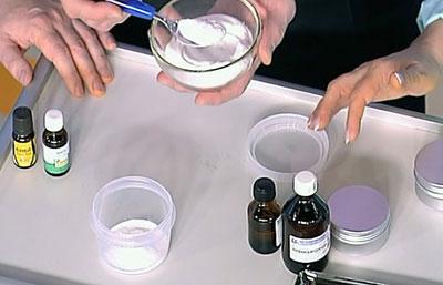 Приготовление зубной пасты