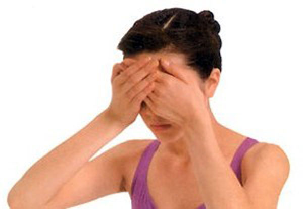 пальминг для зрения