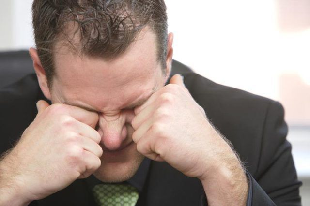 боль в глазах