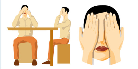 Упражнение пальминг при дальнозоркости