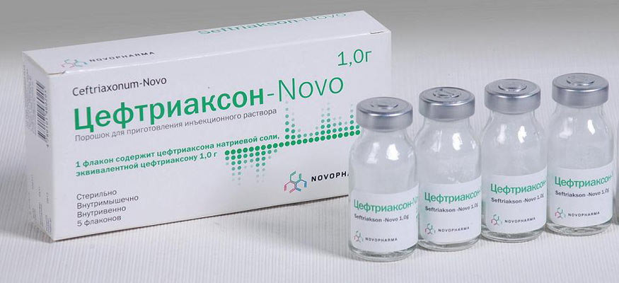 цефтриаксон в глаза