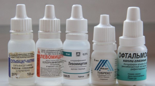 капли при слезотечении