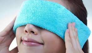 компресс на глаза