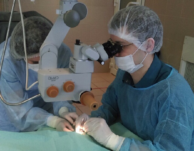 бельмо лечение