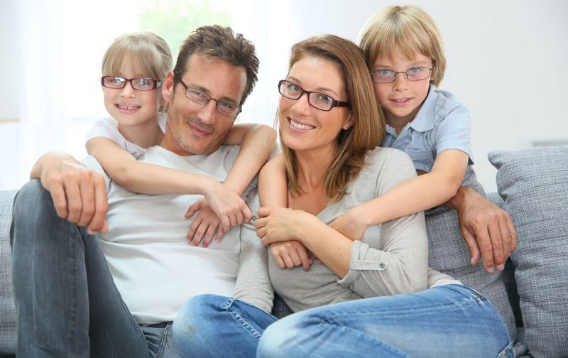 миопия у всей семьи