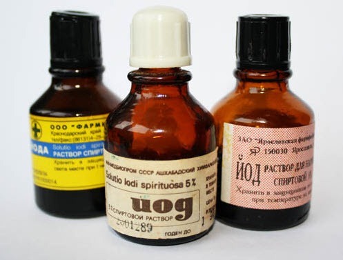 йод для лечения глаз